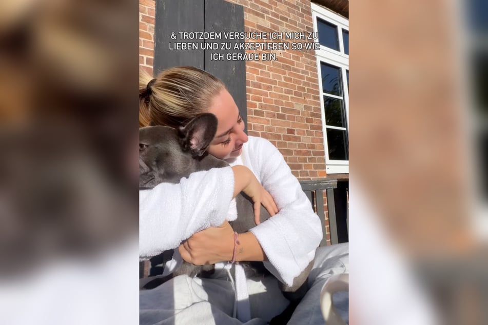 Die 25-Jährige will sich nicht unterkriegen lassen.