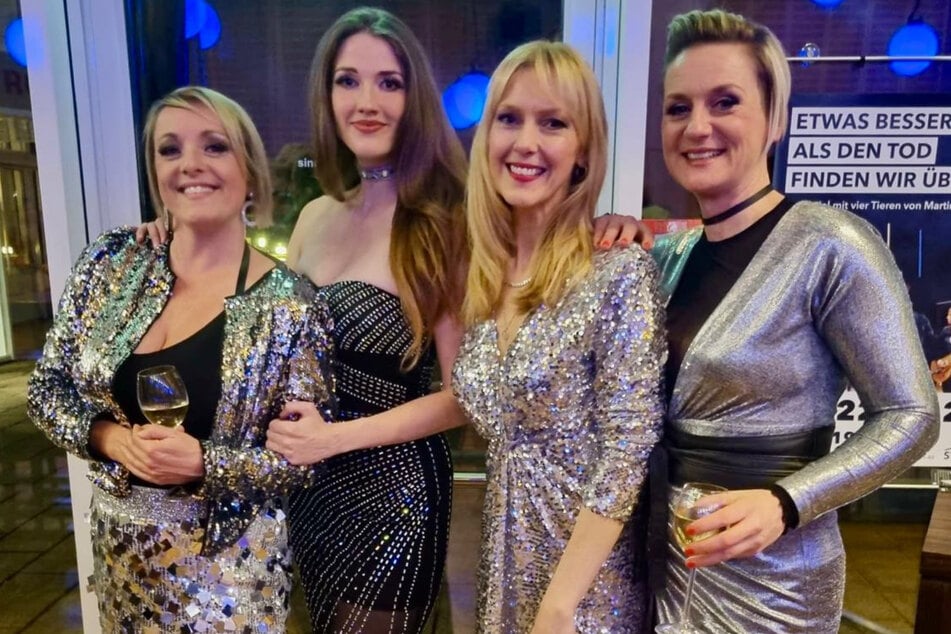 Das neue medlz-Quartett: Sabine, Juliane, Joscheba und Nelly (v.l.).