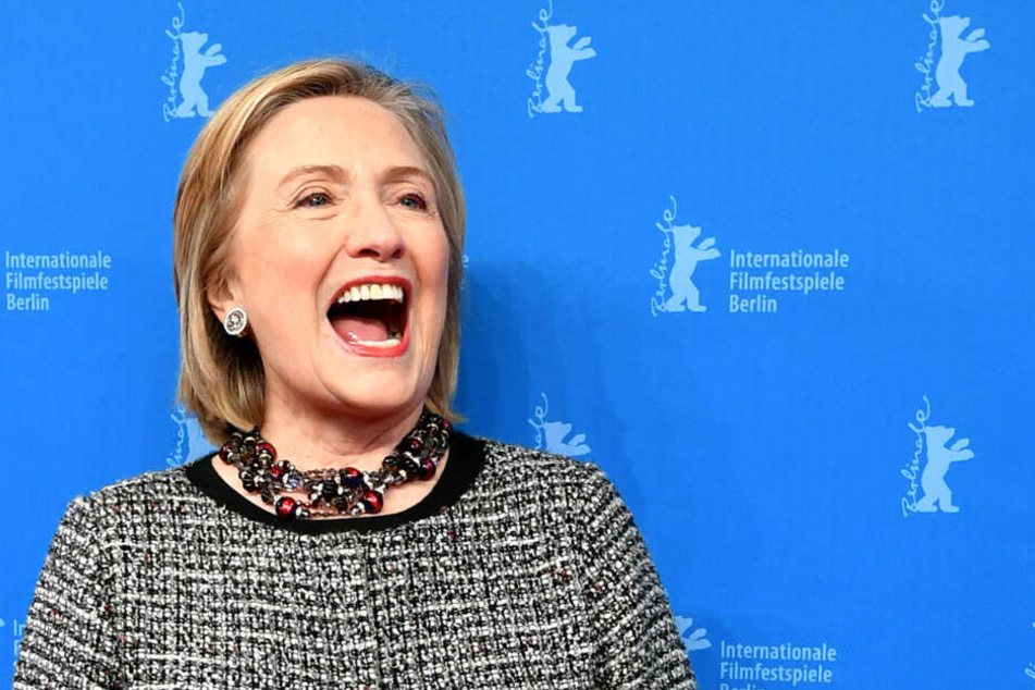 Hillary Clinton, Politikerin und ehemalige Außenministerin der USA, bei der Berlinale.