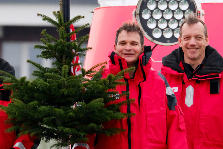 Immer einsatzbereit: Seenotretter verbringen Weihnachten an Bord