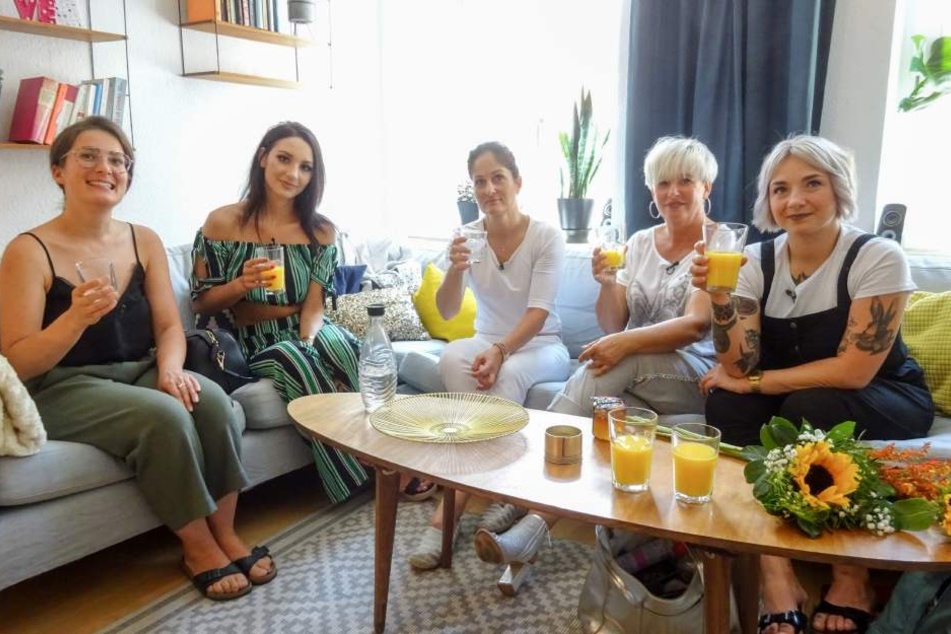 Diese fünf Frauen wollen Leipzigs "Shopping Queen" werden: Alexandra, Lydia, Diana, Uschi und Juliane (v.l.n.r.).