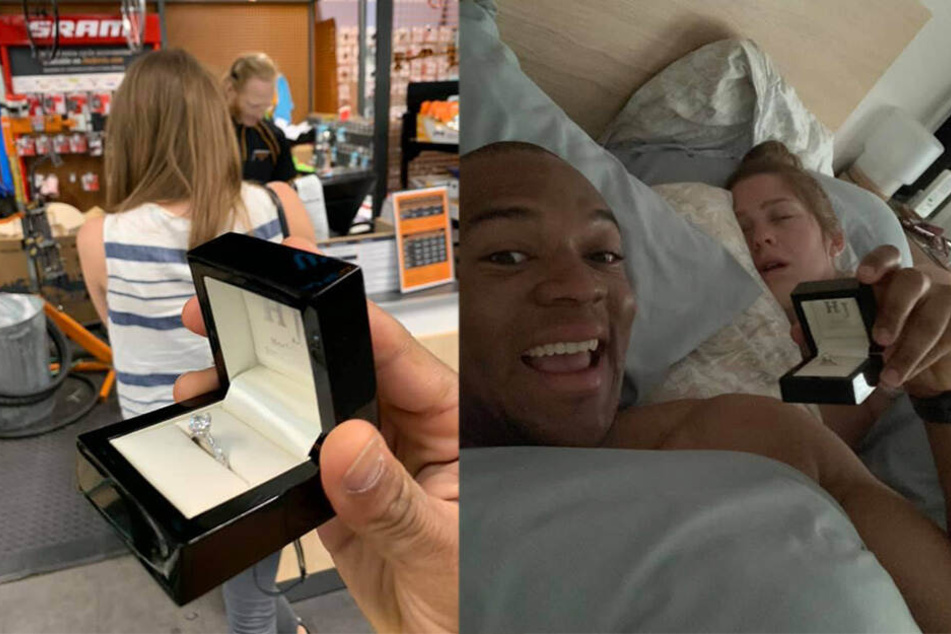 Hinterm Rücken und im Bett: Edi traute sich einiges.