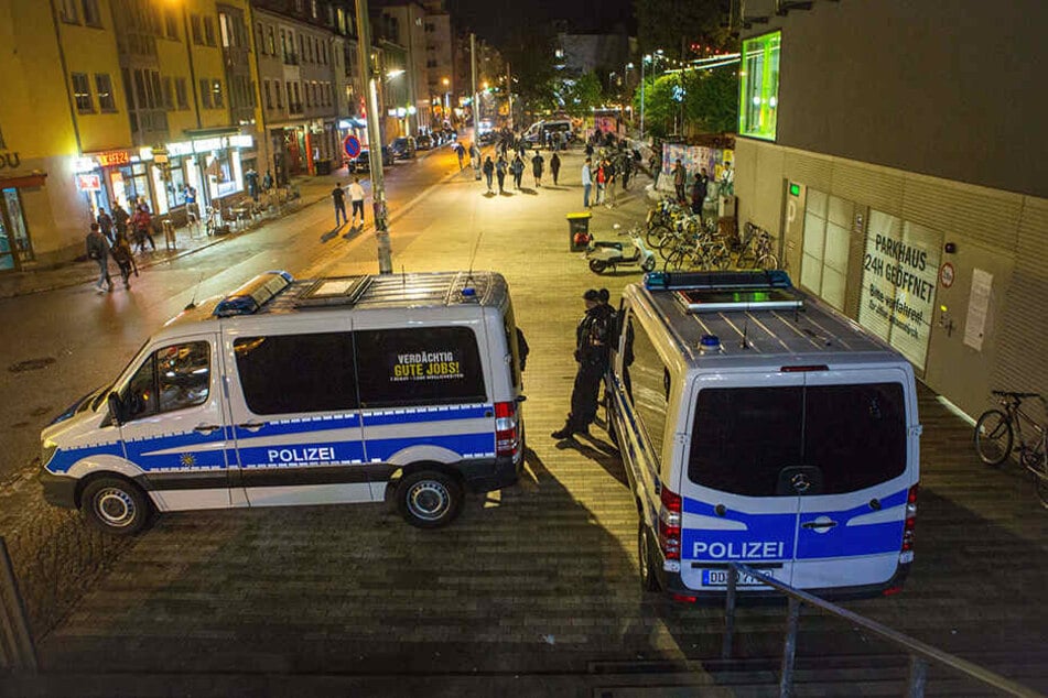 2018 rückte die Polizei zu 30 Großeinsätzen in die Neustadt ein.