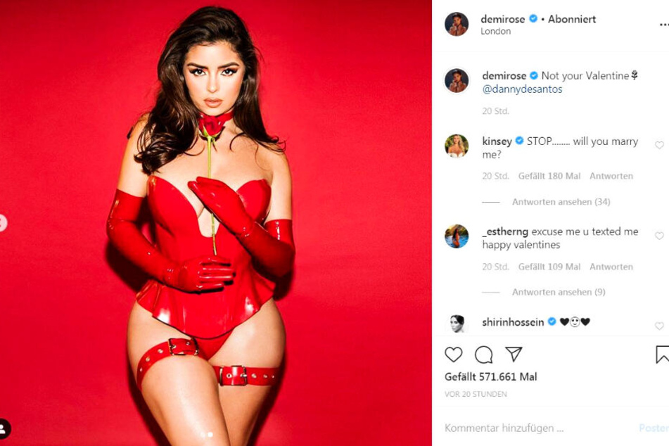 Demi Rose bringt ihre Fans zum Kochen!