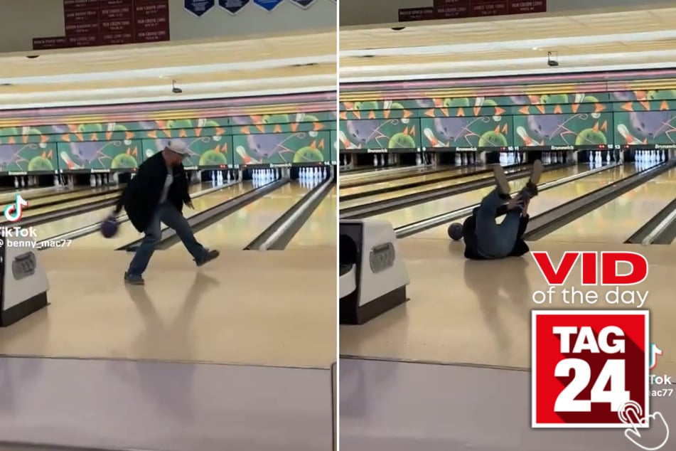 viral videos: Viral Video of the Day for May 8, 2025: Bowler's stylish throw turns into an epic fail