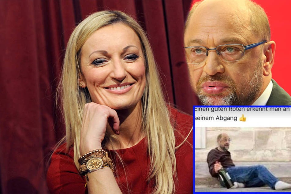 Rotwein-Spruch: Comedian Monika Gruber disst SPD-Chef Schulz