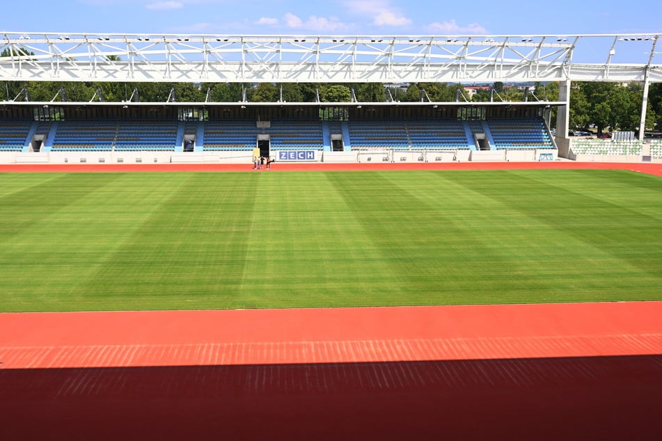 Noch nicht die große Bühne: Im Heinz-Steyer-Stadion wird die "U21" nur zu besonderen Partien spielen.