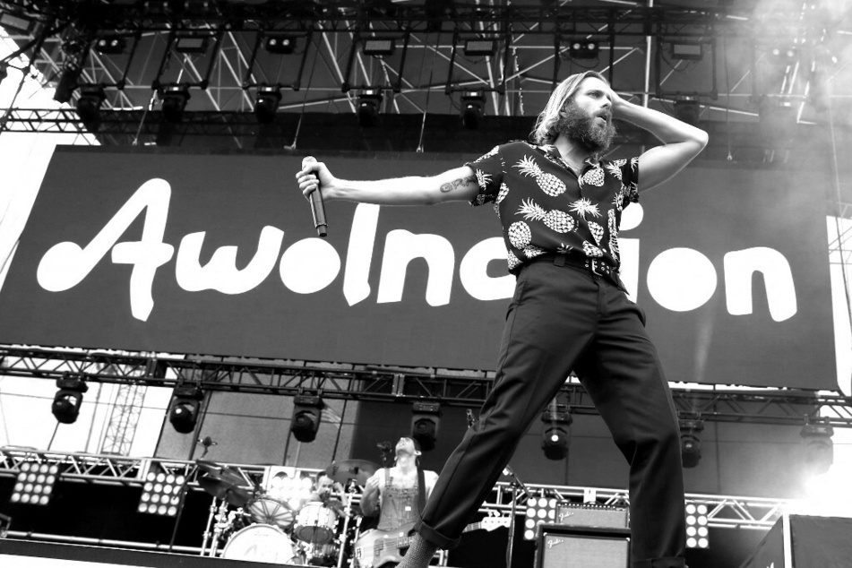 AWOLNATION performing in Carson, California in 2018.
