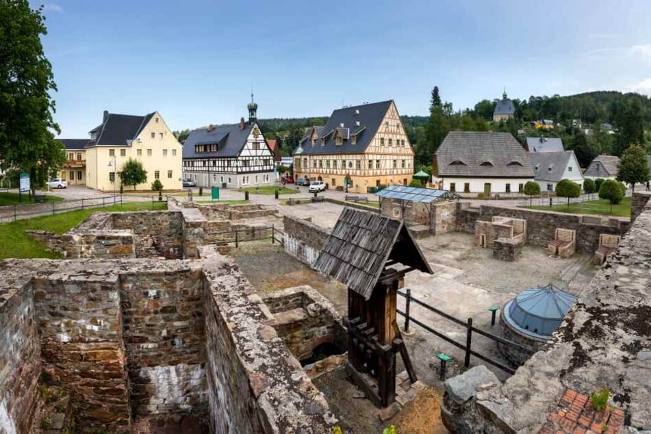Die Saigerhütte in Olbernhau gehört zu den Denkmalschutzgebieten im Erzgebirge.