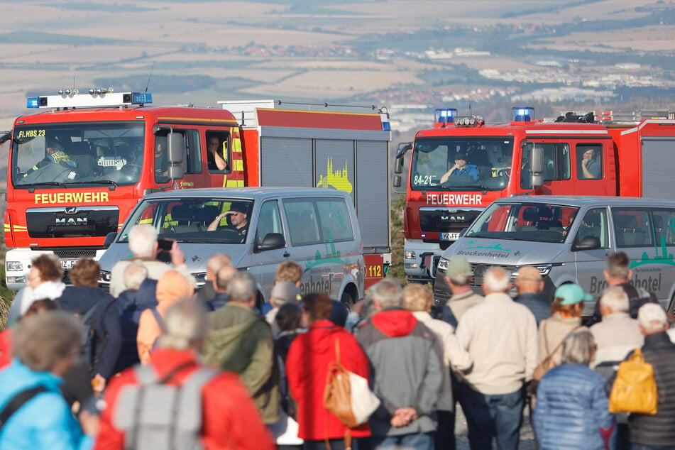 Fahrgäste der Harzer Schmalspurbahn wurden am Samstag evakuiert.