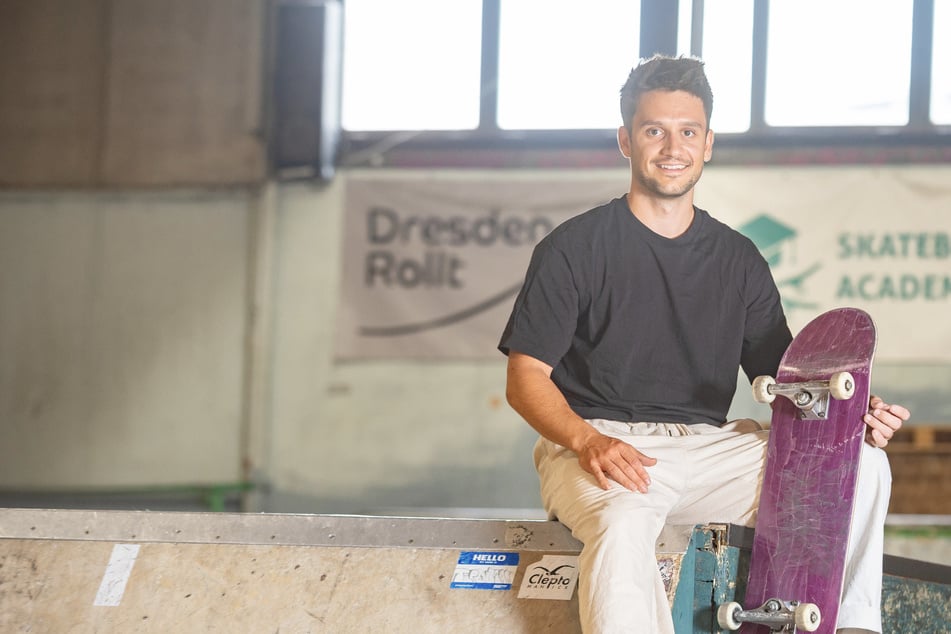 Dresden: Sanierung fast gesichert! Skater machen sich die Halle schick