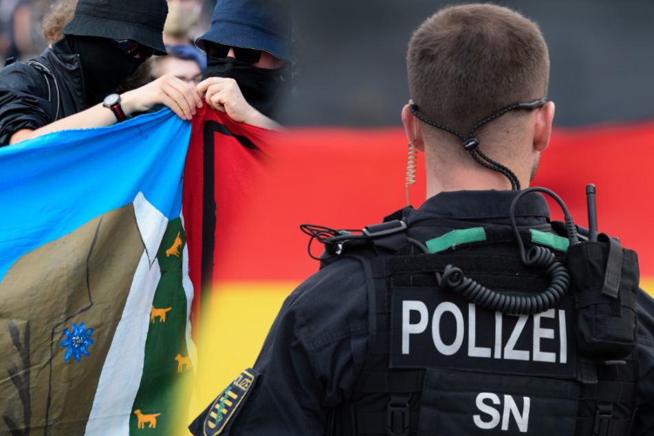 Polizei in Dresden gefordert: Körperverletzung und Randale bei Montagsdemos