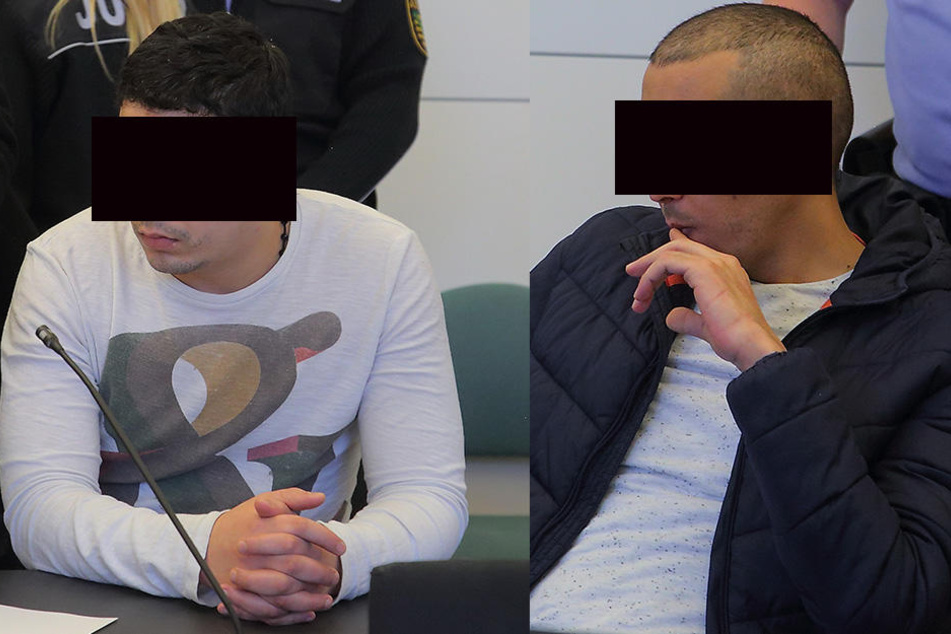 Die beiden S-Bahn-Schubser hakir A. (24) und Radouan K. (27).