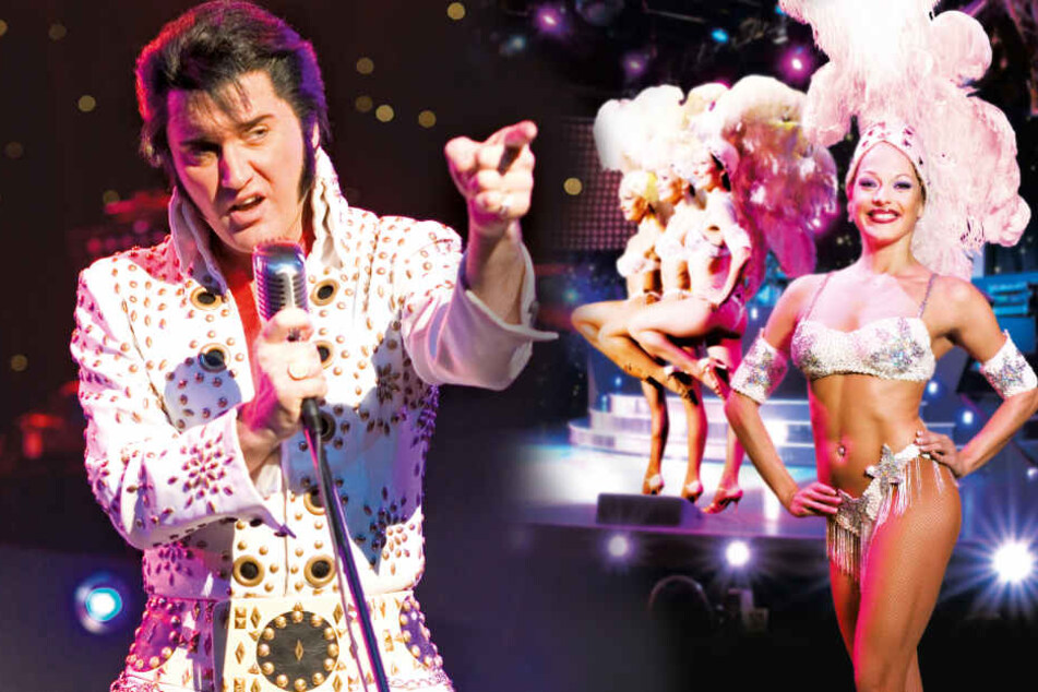 Zum Verwechseln ähnlich! In seiner Show wird Elvis durch Grahame Patrick (Foto) wieder zum Leben erweckt.