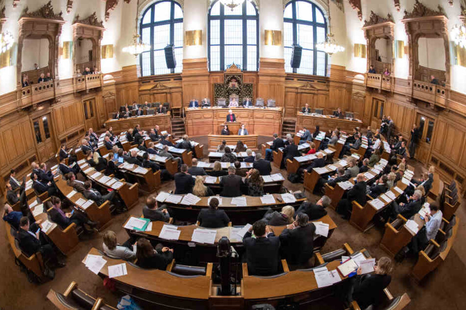 Auch in der Politik unterrepräsentiert: Im Februar wurde in Hamburg Parité-Gesetz diskutiert, das einen gleichen Frauen- und Männeranteil in der Partei-Kandidatenliste vorsieht.