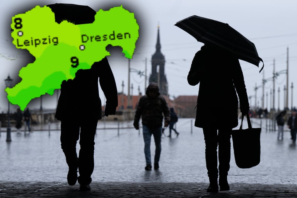 Trübe Wetter-Aussichten für Sachsen: Hier wird es richtig stürmisch!
