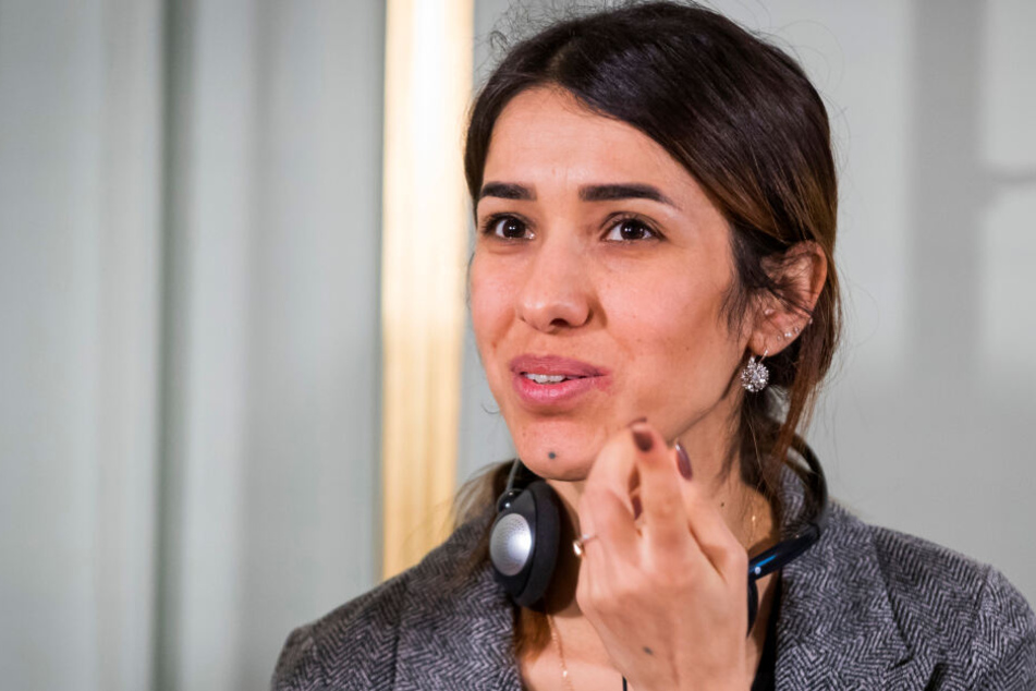 Nadia Murat, Friedensnobelpreisträgerin aus dem Irak.