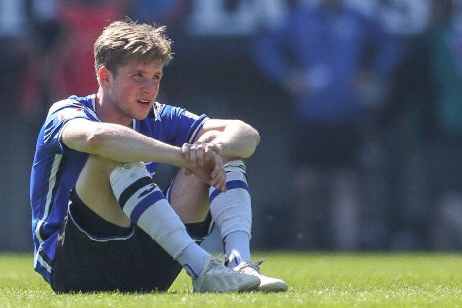 Die Spieler waren geknickt über die Niederlage gegen den FC Ingolstadt.