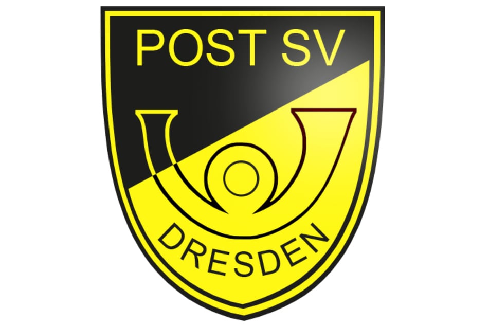 Auch Jürgen Stein trägt das Wappen des Postsportverein Dresden e. V. auf der Brust.