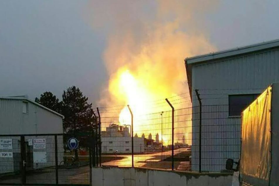 Eine Gasstation war explodiert.