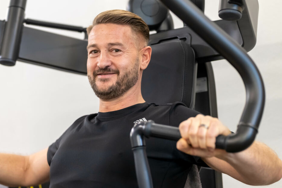 Stammkunde Holm Pester ist vom Zirkeltraining begeistert.