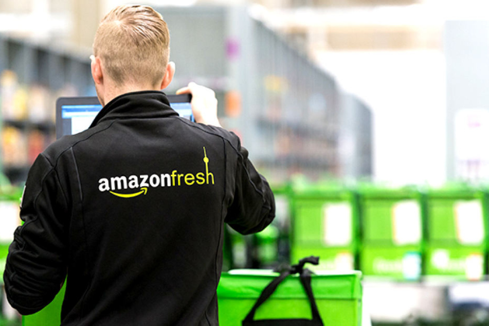 "Amazon Fresh" liefert frische Lebensmittel bis an die Haustür.