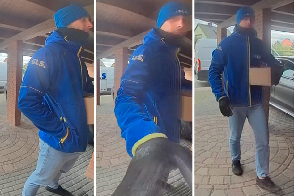 Der erste Tatverdächtige gab sich als GLS-Paketbote aus.