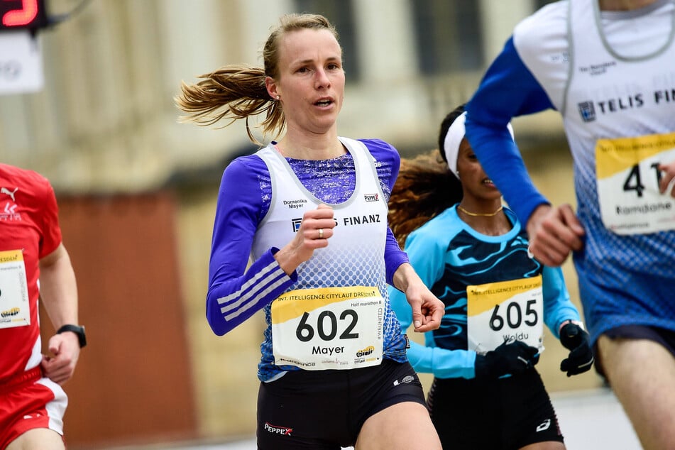 Domenika Mayer (35) ist die Titelverteidigerin in Dresden.