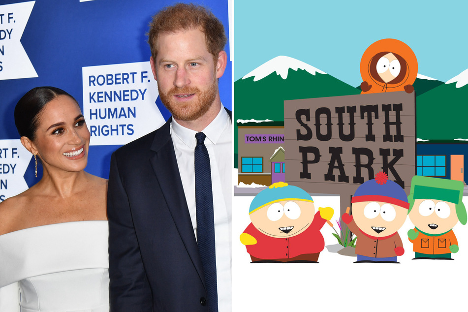 Prince Harry and Meghan Markle were mocked on a recent episode of South Park.