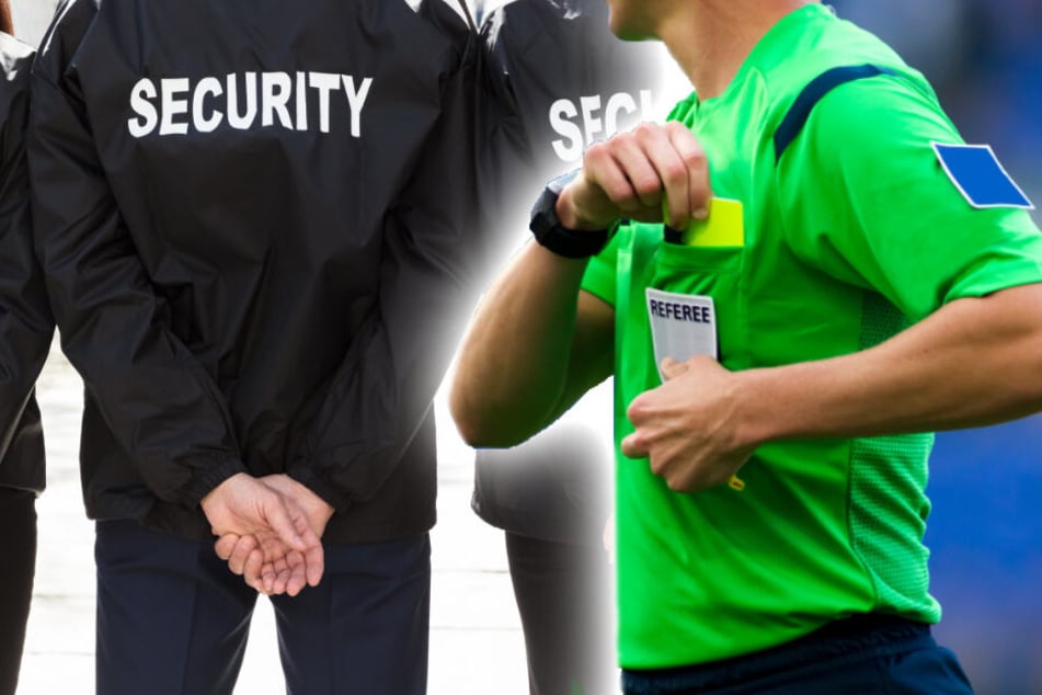 Beim Friedenauer TSC können sich Schiedsrichter zukünftig besonders sicher fühlen. (Bildmontage/Symbolbilder)