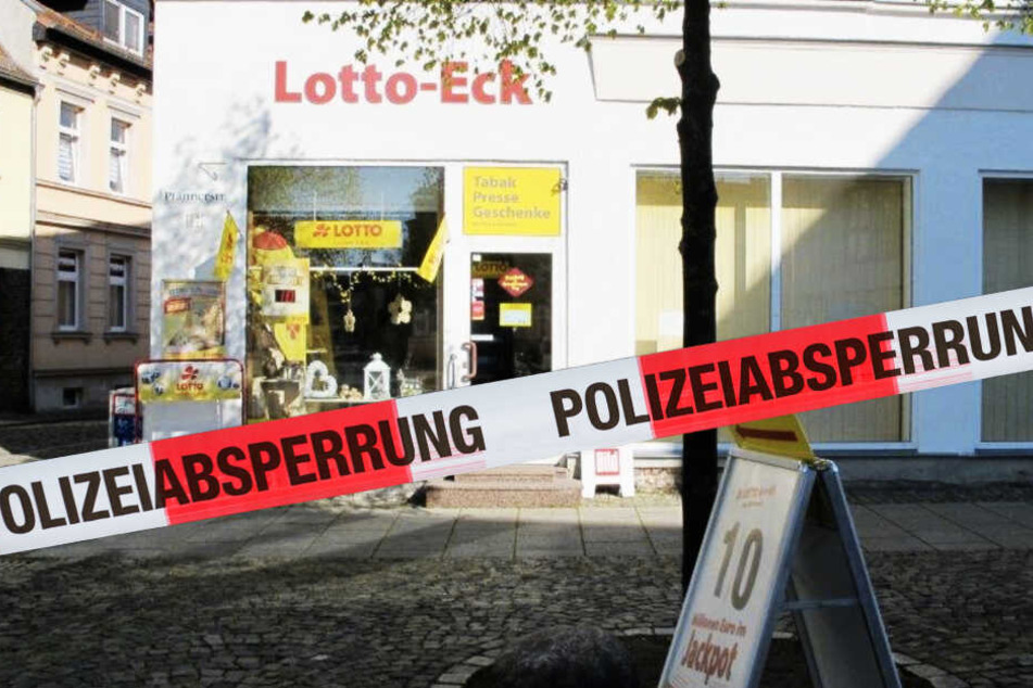 Vermummtes Täter-Duo überfällt Lottoladen, die Beute ist ein Witz