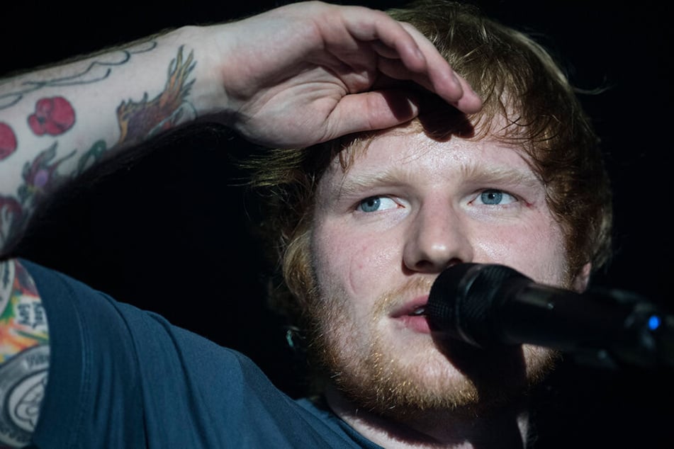 Ed Sheeran bei einem seiner zahlreichen Konzerte in restlos ausverkauften Hallen und Stadien.