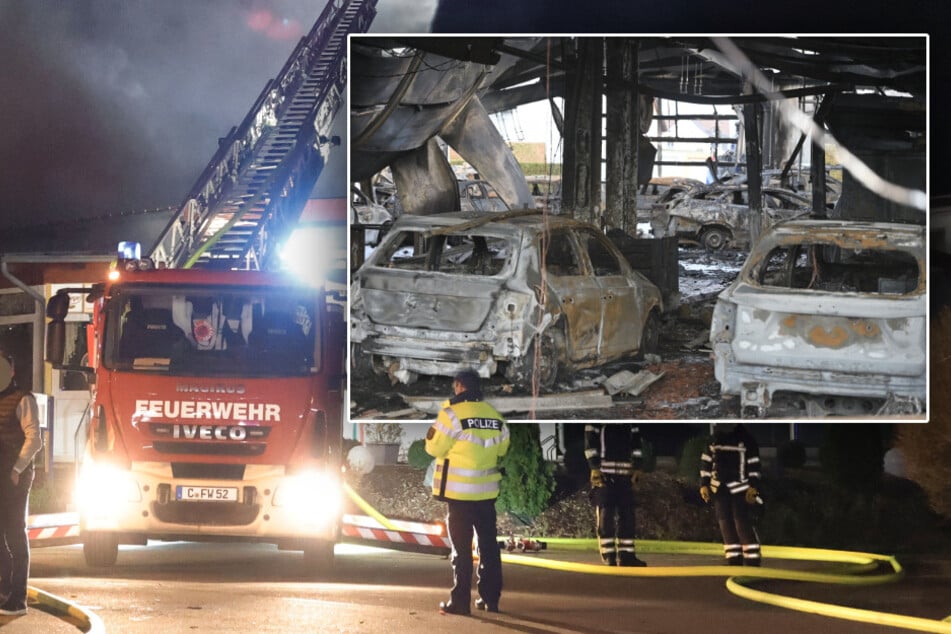 Chemnitz: Feuer-Drama in Chemnitzer Autohaus: "So einen schlimmen Brand hatten wir seit über 30 Jahren nicht"