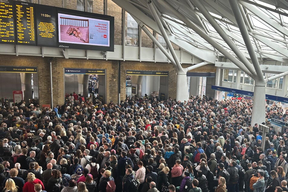 Menschen-Chaos in weltberühmter King's Cross Station: Was war da los?