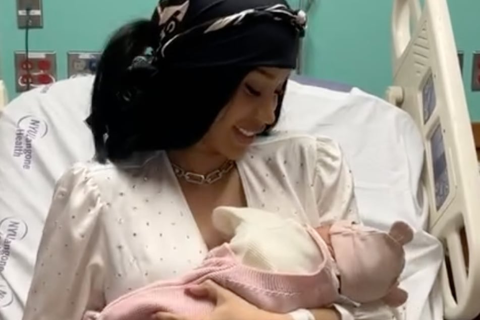 Cardi B has tried to keep her new baby girl's name a secret, but internet sleuths may have figured it out.