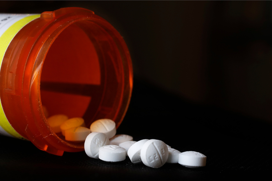 Oxycodon-Pillen, wie die oben abgebildet, sind einer der Hauptgründe für die Opioid-Krise in den USA.