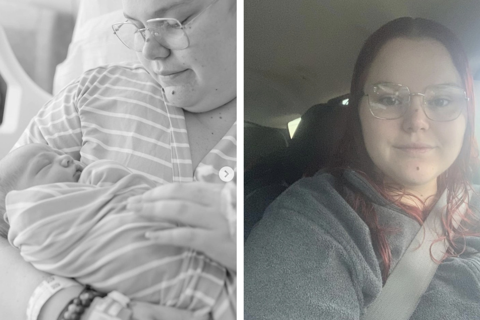 Wenige Stunden später brachte Zwillingsschwester Christina Keefer (23) ihren Sohn auf die Welt.