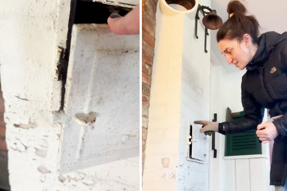 Cantante abre una misteriosa puerta en su casa: lo que encuentra detrás la hace gritar.