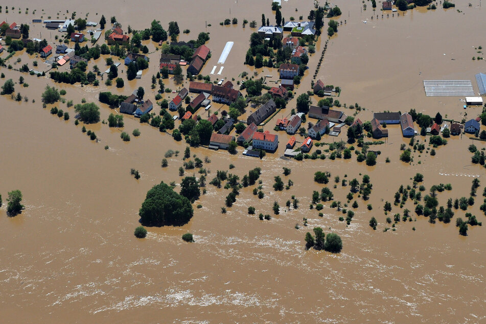 Diese Bilder sollen sich nicht wiederholen: Beim Hochwasser 2013 waren große Teile von Gohlis überflutet.