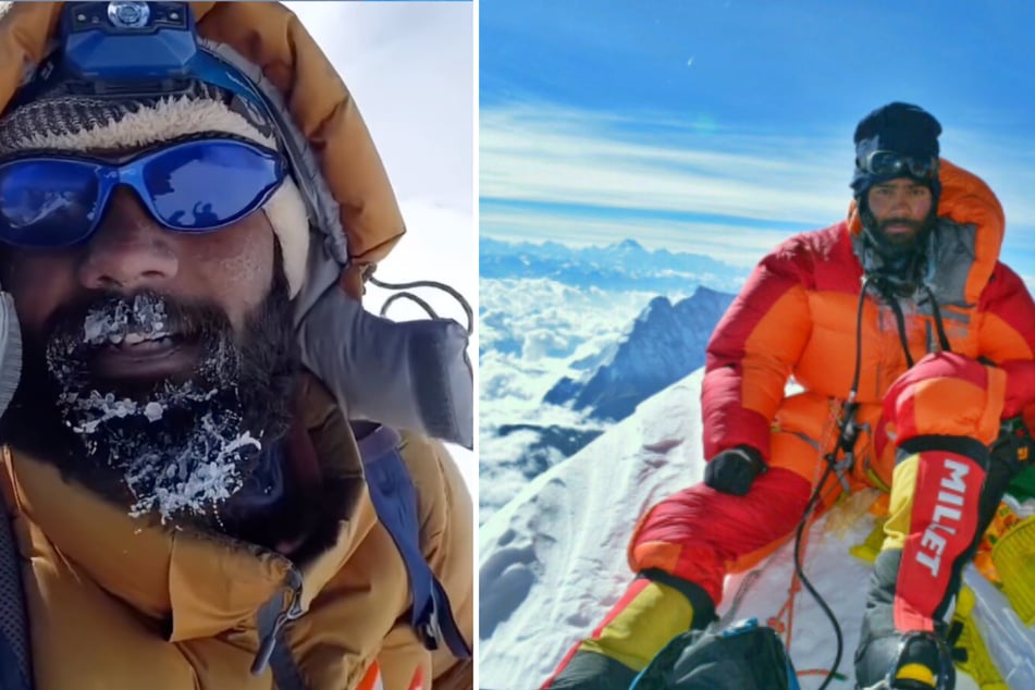 Der indische Bergsteiger Madhusudan Patidar (29) bestieg im Jahr 2017 den Mount Everest. Eine fatale Entscheidung kostete ihn dann ein Körperteil.
