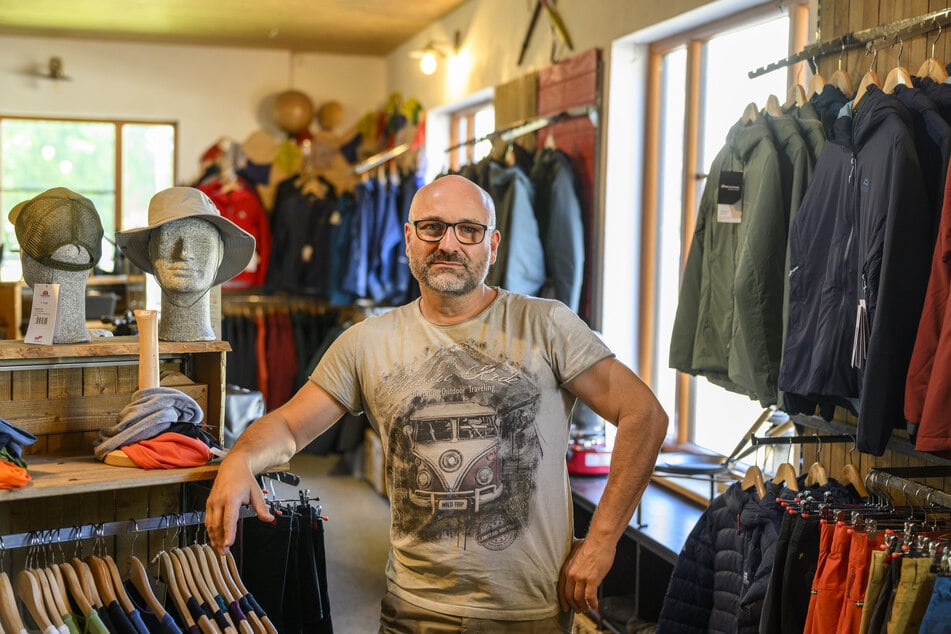 Durch die Baustelle brach der Umsatz von "Boofeladen"-Chef Stephan Hunkel (54) ein.