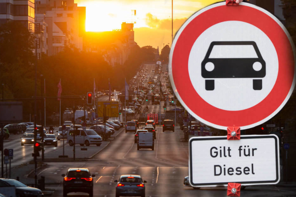 Ab Ende Juni 2019 gelten auf elf Berliner Straßenabschnitten Fahrverbote für alte Diesel-Stinker. (Symbolbild)