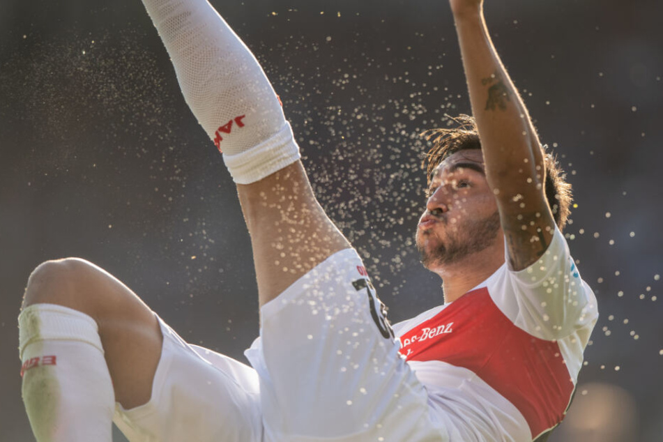 VfB-Stürmer Nicolas Gonzalez droht gegen Wehen Wiesbaden auszufallen.