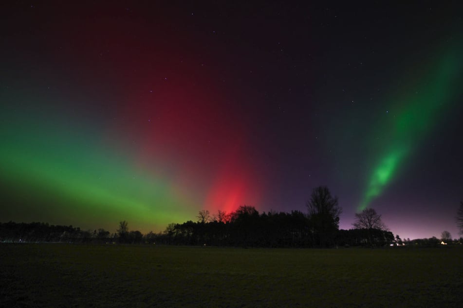 Teilweise wirkten die Polarlichter wie eine kosmische Lasershow am Nachthimmel.