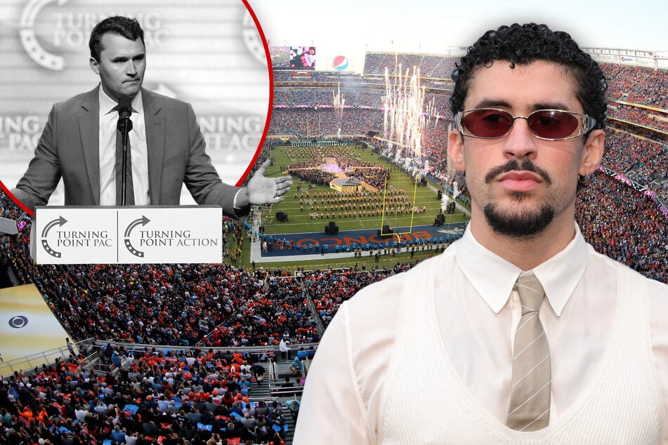 Los seguidores de Kirk se vuelven locos por la actuación de Bad Bunny en el Super Bowl y planean su propio espectáculo de medio tiempo.