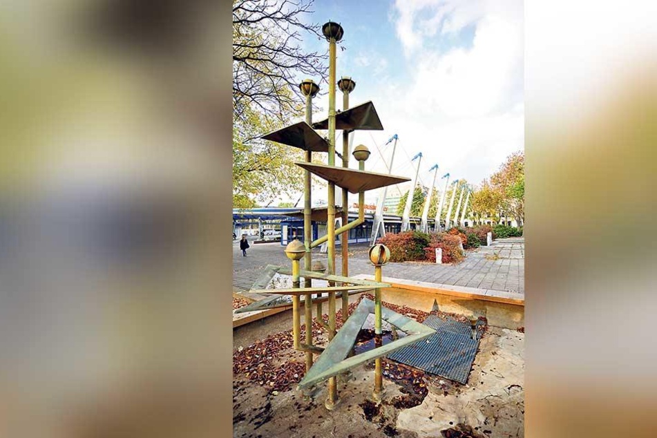 Ungewisses Sanierungs-Schicksal: Der Klapperbrunnen am Busbahnhof.