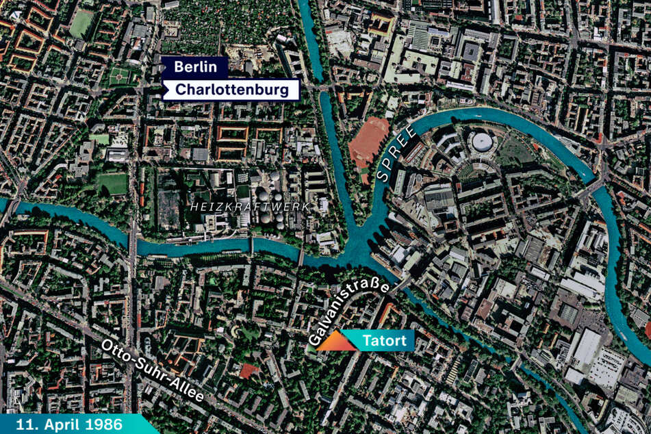 Der Tatort lag in der Galvanistraße.