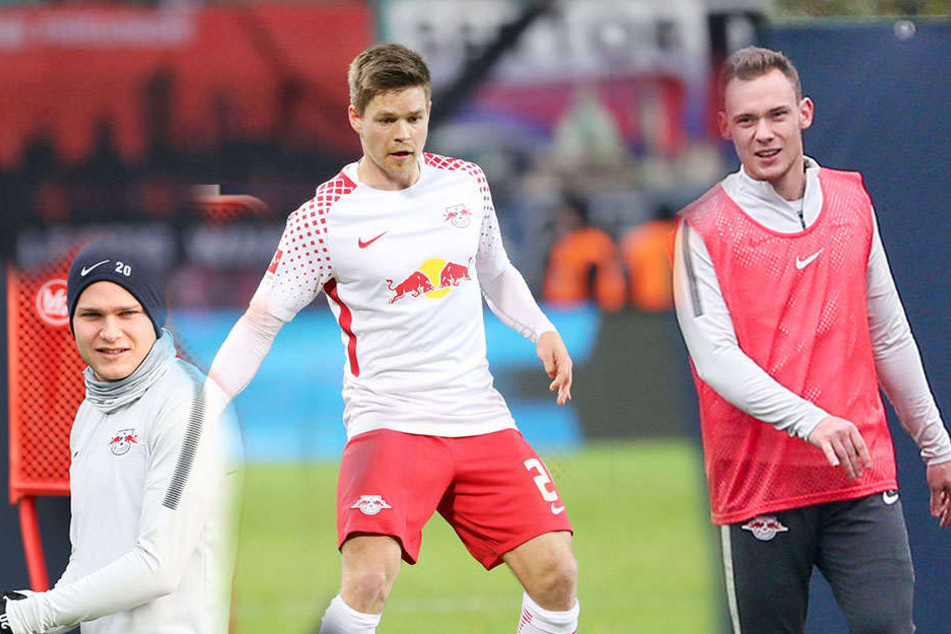 Benno Schmitz, Dominik Kaiser und Federico Palacios (v.l.n.r.) dürfen sich einen neuen Verein suchen.