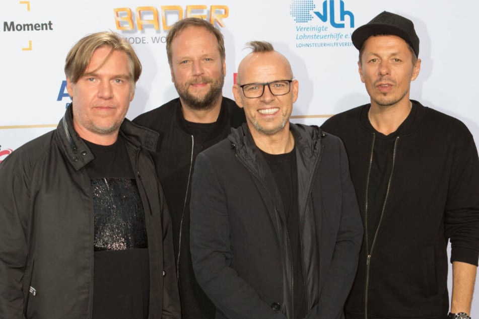 Die Band "Die Fantastischen Vier" aus Stuttgart.