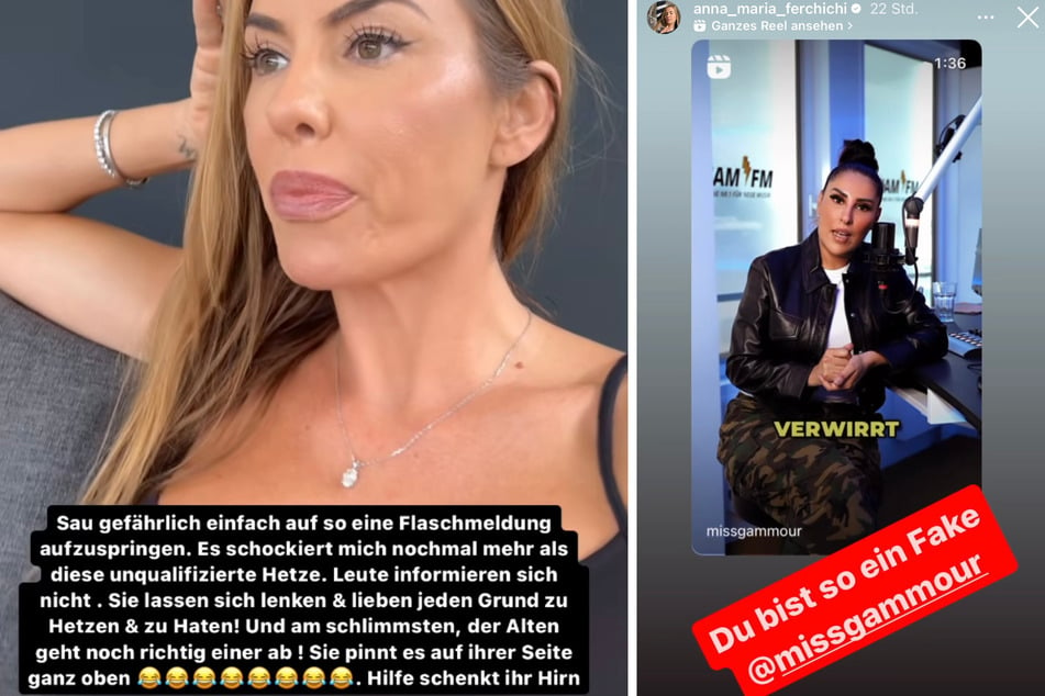 Anna-Maria Ferchichi (42) konnte nicht glauben, was Senna über ihre Schwester sagte.